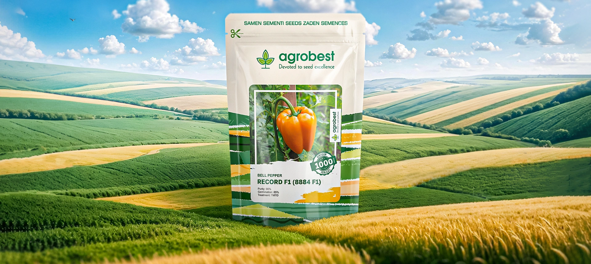 Agrobest — дизайн упаковки для органических семян