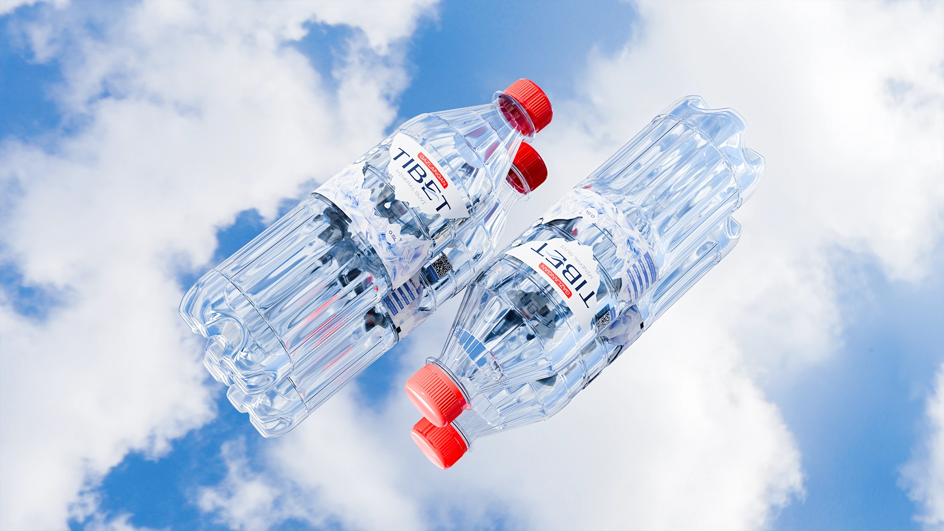 Tibet: Брендинг и дизайн упаковки премиальной минеральной воды