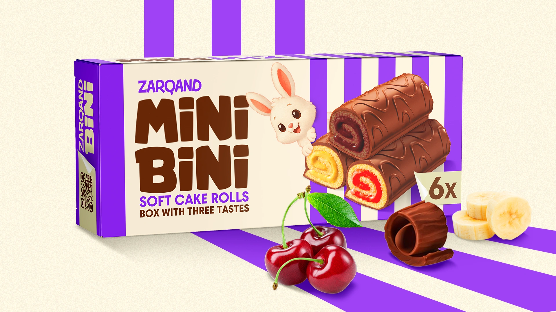 Mini Bini: Дизайн упаковки мини-рулетика